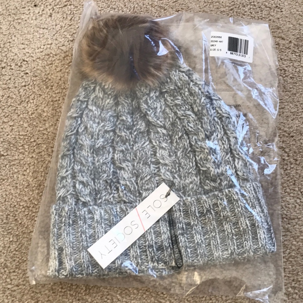 Sole Society Pom Hat